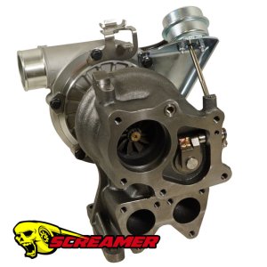 Chevrolet Chevrolet Turbocharger - BD Diesel - Screamer Performance Exchange, 64mm Mixed Flow Turbine Wheel, 63mm Billet Compressor Wheel - `01-`04